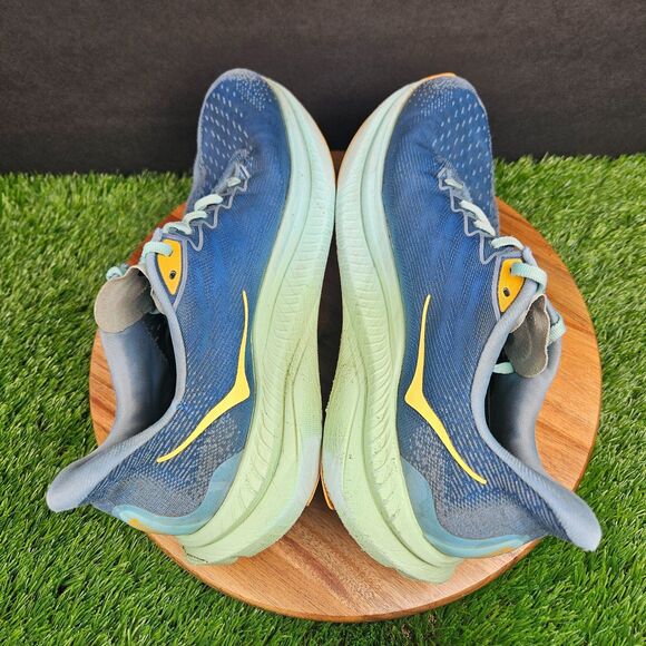 Hoka One One Mach 6 Shoes Mens Size 9.5 D Blue Athletic Running Walking Sneakers main image 12